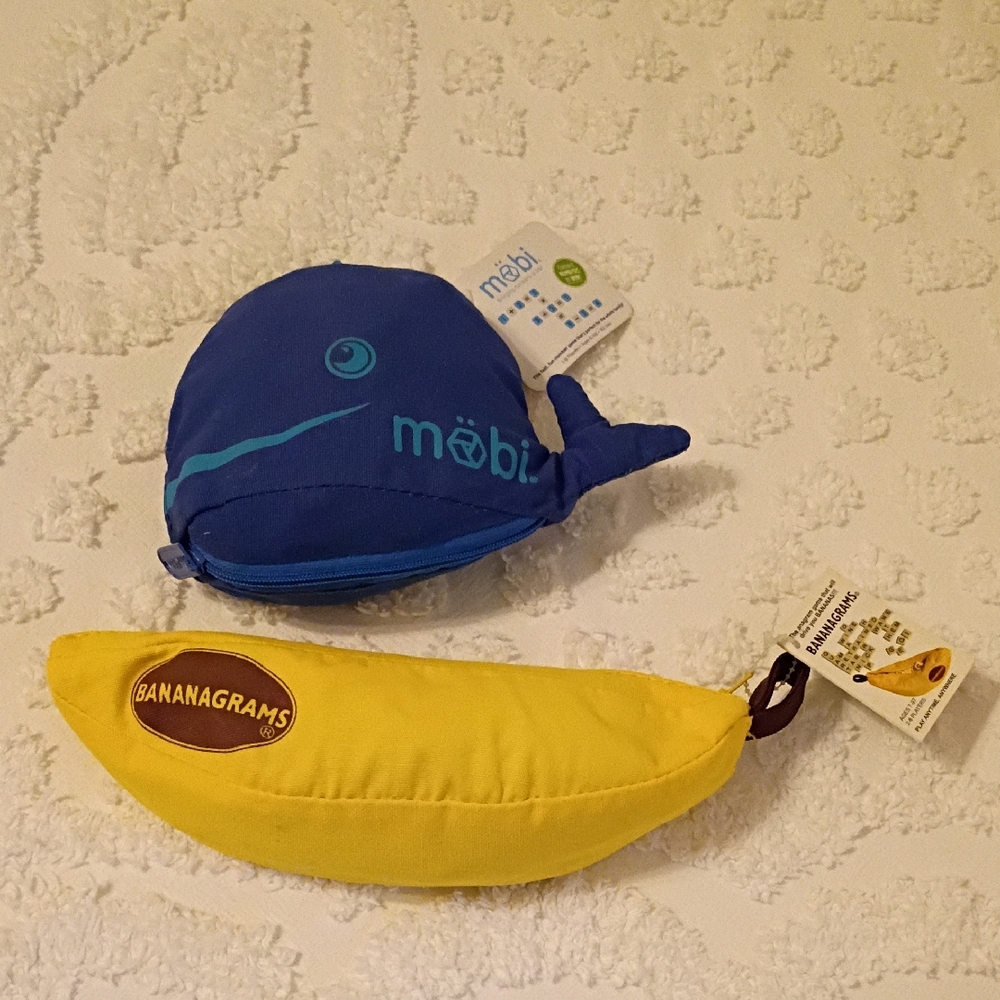 Mobi And Bananagrams Tile Games New